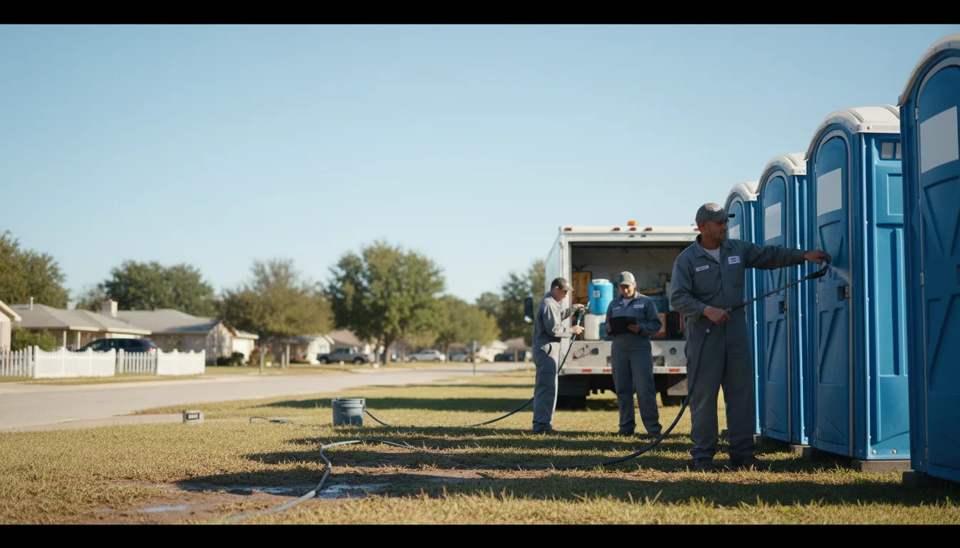 Long-Term Portable Toilet Rental in Edmond, OK near me